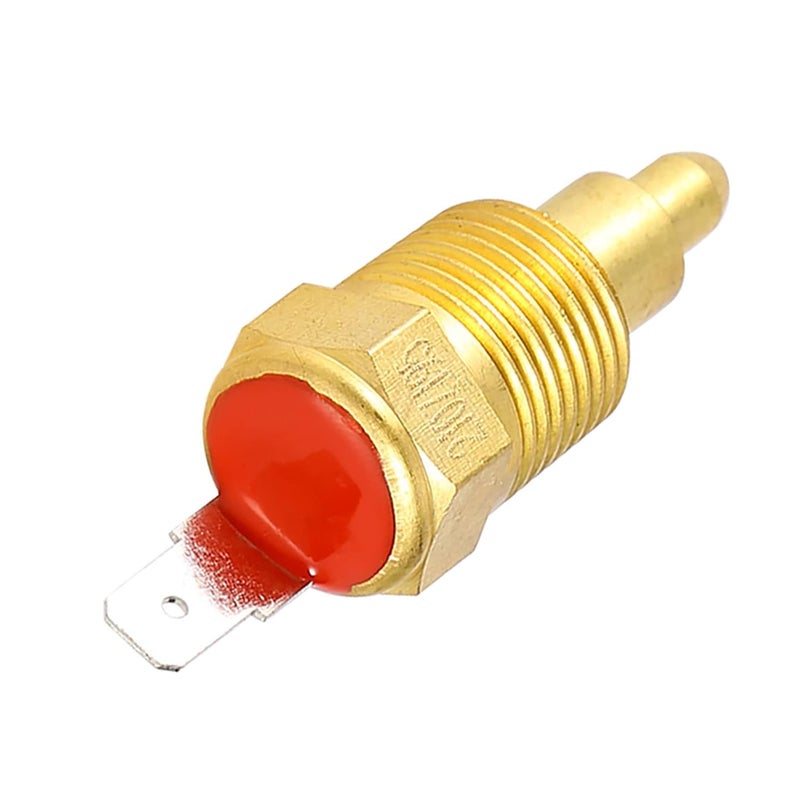 Klanata Fan Thermostat Temperature Switch, 210 to 195 Degree Electric Engine Radiator Fan Sensor Switch, Fan Thermostat Switch for 10" 12" 14" 16" Fan (Without Pipe Thread) - Image 2